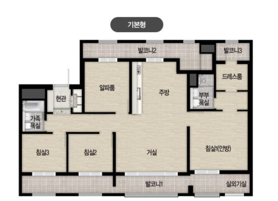 101A 기본형 평면도