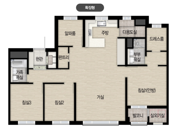 84A1 확장형 평명도