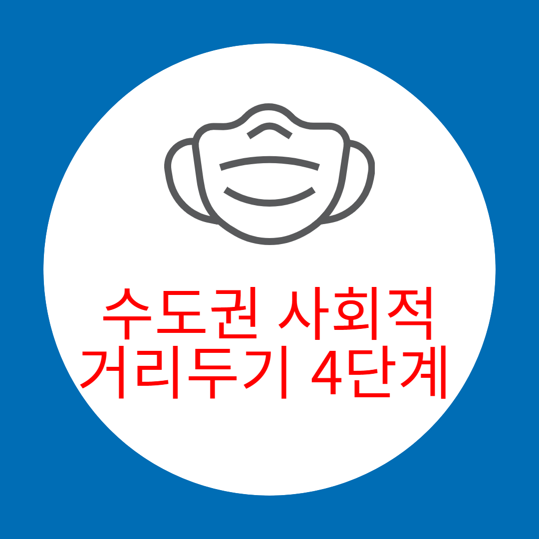 수도권 사회적 거리두기 4단계