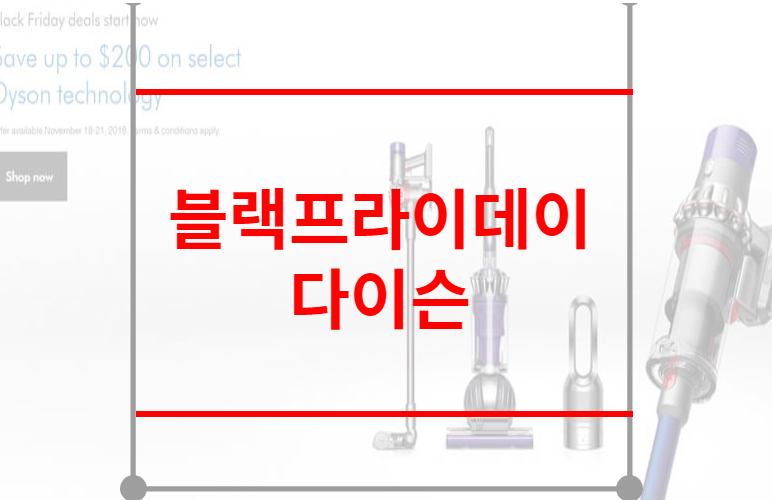 블랙프라이데이 다이슨