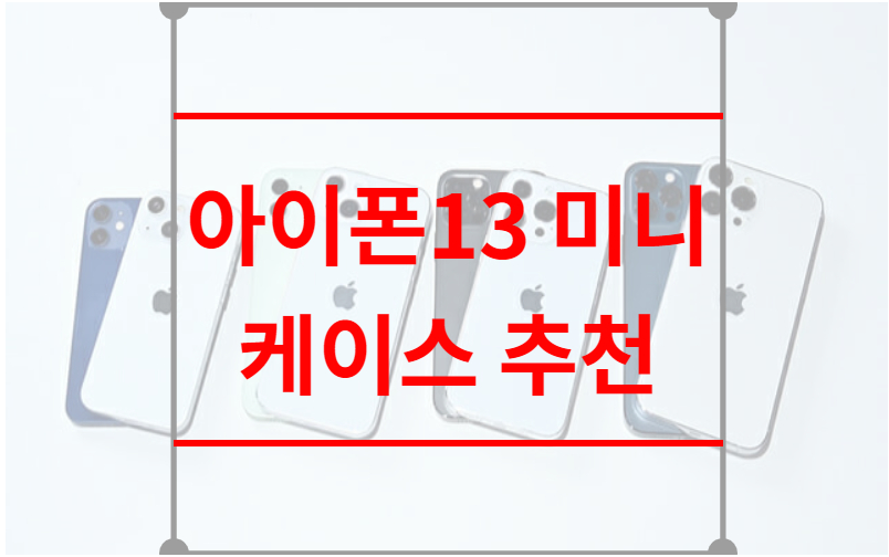 아이폰13 미니 케이스 추천