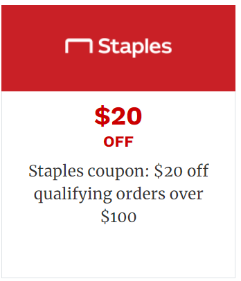  블랙프라이데이 스테이플스 할인코드(Staples) 블랙프라이데이 할인코드