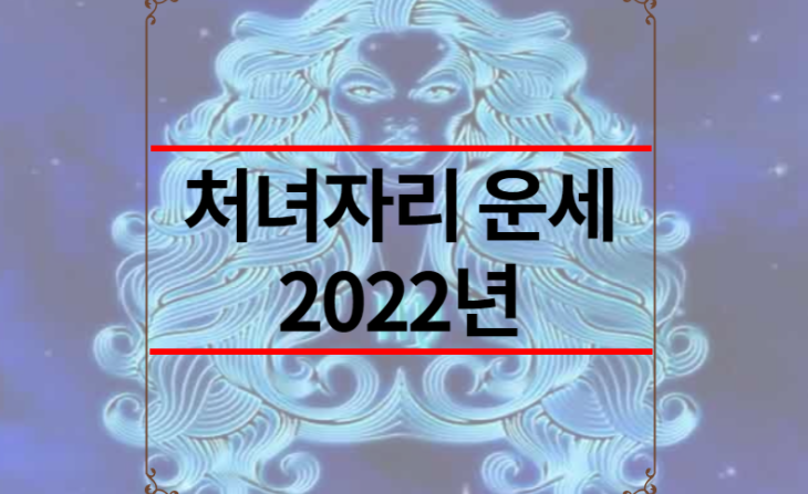 처녀자리 운세 2022년