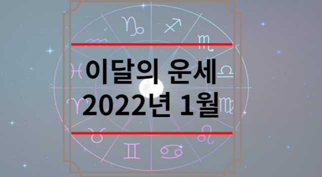 이달의 운세 2022년 1월