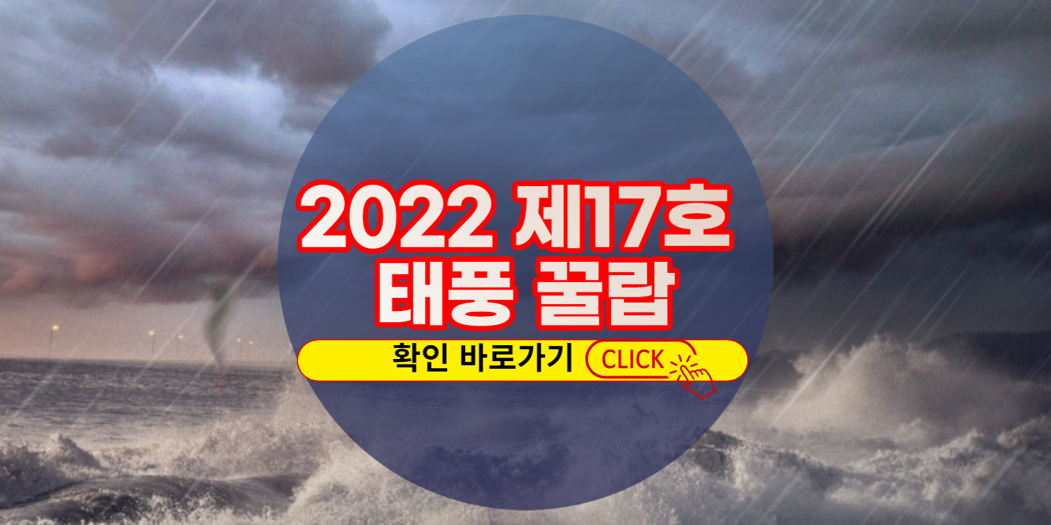 2022년 제17호 태풍 꿀랍