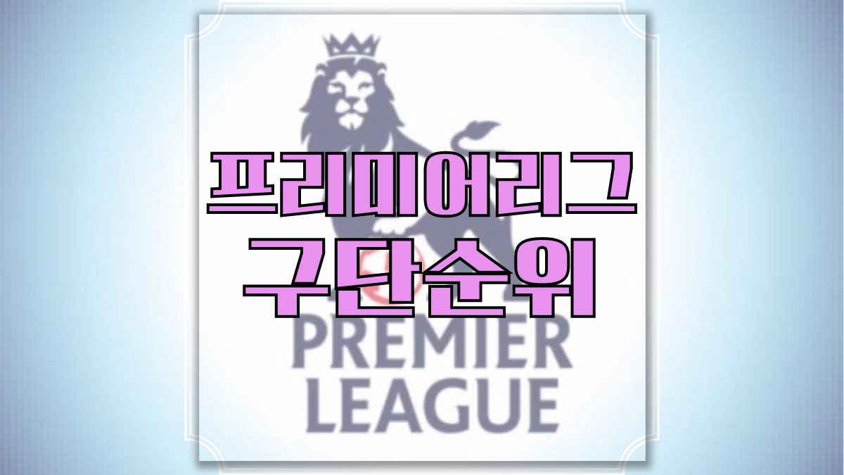 프리미어리그 구단순위