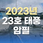 2023년 23호 태풍 암필