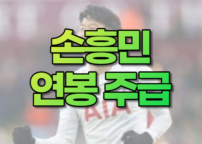손흥민 연봉