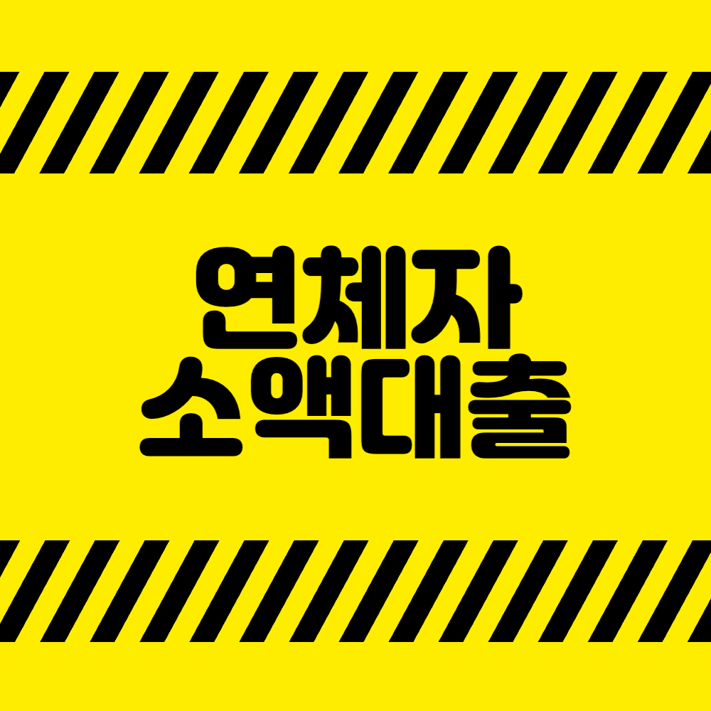 연체자 소액대출