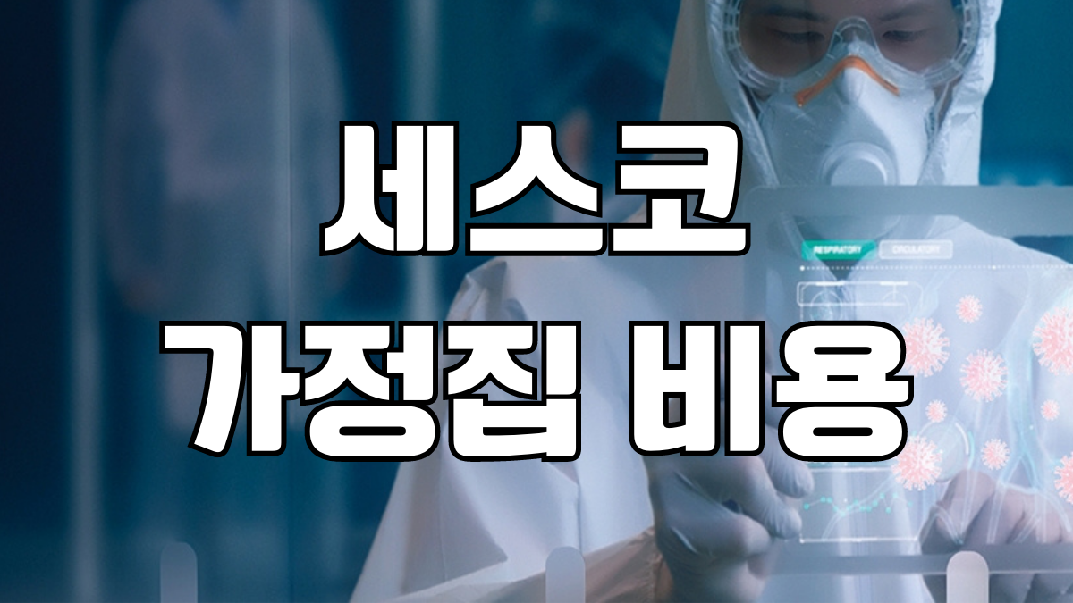 세스코 가정집 비용
