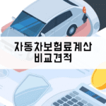 자동차보험료계산