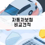 자동차보험 비교견적