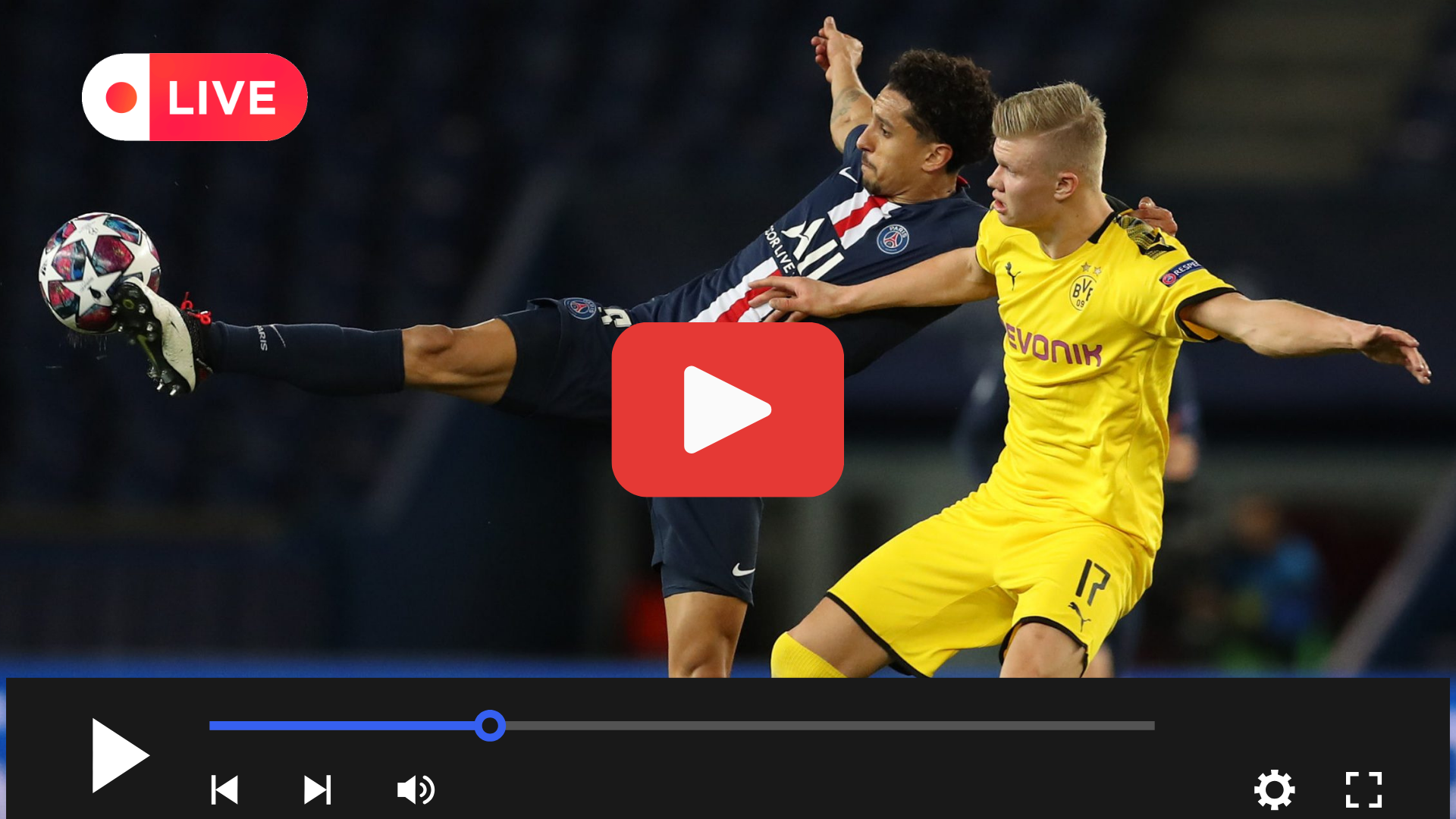 PSG 도르트문트 중계