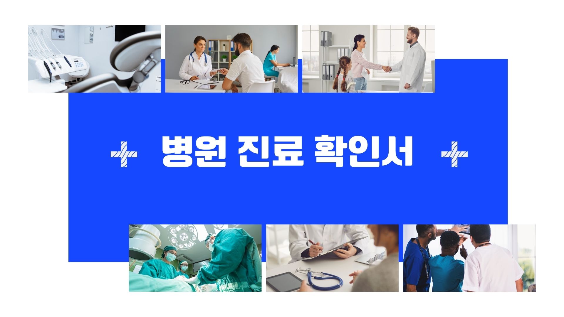 병원 진료 확인서