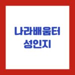 나라배움터 성인지
